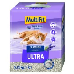 MultiFit Katzenstreu Ultra 6l Duftedition