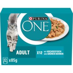 Purina ONE Adult Hochseefisch 12x85 g