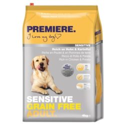 PREMIERE Sensitive Grain Free Adult Huhn Huhn und Kartoffel 4 kg