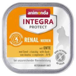 animonda Integra Protect Nassfutter Katze, Adult, Nieren Ente 16x100 g