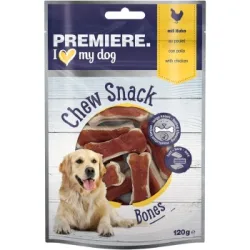 PREMIERE Kauknochen mit Huhn Huhn 120 g