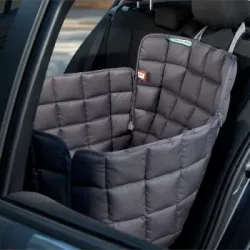 Doctor Bark Autoschondecke Rückbank 1-Sitz grau L