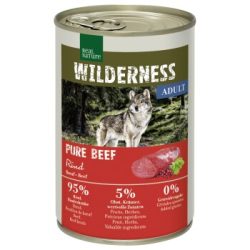 REAL NATURE WILDERNESS Nassfutter Hund Adult Pure Beef 24x400 g