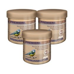 PREMIERE Erdnussbutter Pur 3x250 g
