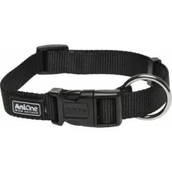 AniOne Halsband Classic Nylon schwarz S
