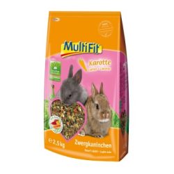 MultiFit für Zwergkaninchen mit Karotte 2.5 kg