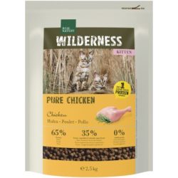 REAL NATURE WILDERNESS Trockenfutter Katze, Kitten, Pure Chicken 2.5 kg