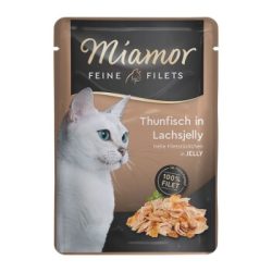 Miamor Feine Filets in Jelly Thunfisch in Lachsjelly 48x100 g