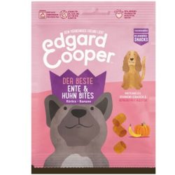 Edgard & Cooper Bites 2x50g Ente und Huhn mit Kürbis und Banane