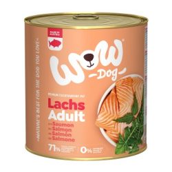 WOW Nassfutter Hund, Adult 6x800 g Lachs mit Löwenzahn 6x800 g