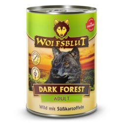 WOLFSBLUT Adult Dark Forest - Wild mit Süßkartoffel - 6x395 g
