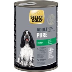 SELECT GOLD Pure Adult Hirsch 24x400 g
