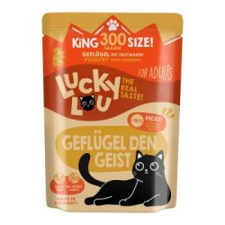 Lucky Lou Nassfutter Katze Adult Geflügel 12x300 g