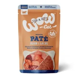 WOW Cat Adult 12x125 g Huhn und Lachs