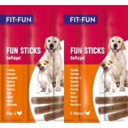 FIT+FUN FunSticks Geflügel 20x55 g