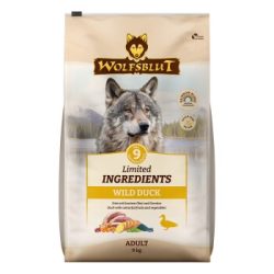 WOLFSBLUT Limited Ingredients, Trockenfutter Hund, Adult, Wild Duck 2x9 kg