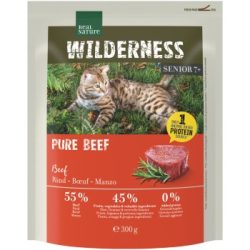 REAL NATURE WILDERNESS Trockenfutter Katze, Senior, Pure Beef 300 g