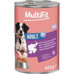 MultiFit FIT+FUN Pastete 5 leckere Sorten 6x400 g