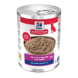 Hill's Science Plan Nassfutter Hund, Mature Adult 7+, mit Rind 12x370 g