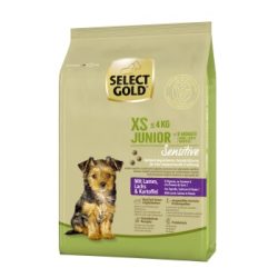 SELECT GOLD Trockenfutter Hund Sensitive XS Junior 1 kg Lamm mit Lachs und Kartoffel