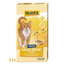 MultiFit Snack Cream x Stück Käse 11x15 g