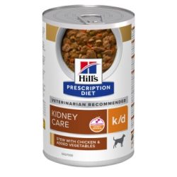 Hill's Prescription Diet Kidney Care k/d Ragout mit Huhn und zugefügtem Gemüse 12x354g 24x354 kg