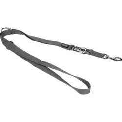 AniOne Reflektierende Comfort Leine grau S-M, 2 m