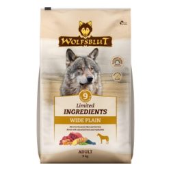 WOLFSBLUT Limited Ingredients Trockenfutter Hund, Adult, Wide Plain 2x9 kg