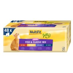 MultiFit Junior Jelly Fish & Classic Mix Multipack 48x100 g