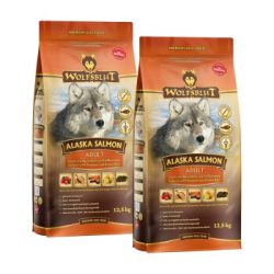 WOLFSBLUT Adult Alaska, mit Lachs und Kartoffel 2x12.5 kg