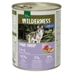 REAL NATURE WILDERNESS Nassfutter für Hunde Adult Pure Sheep, Schaf 12x800 g