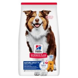 Hill's Science Plan Trockenfutter Hund, Medium Mature Adult mit Huhn 14 kg