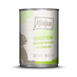 MjAMjAM Nassfutter Katze Adult Rind und Kürbis 6x400 g