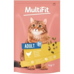 MultiFit Trockenfutter Katze, Adult, Huhn 1 kg