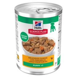 Hill's Science Plan Nassfutter Hund, Puppy, Ragout, mit Huhn und zugefügtem Gemüse 12x363 g