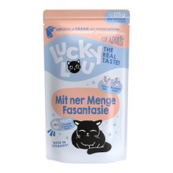 Lucky Lou Nassfutter Katze Adult Geflügel und Fasan 32x125 g