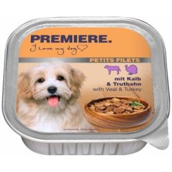 PREMIERE Petits Filets Kalb und Truthahn 22x150 g