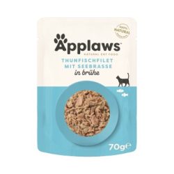 Applaws Nassfutter Katze Adult Thunfisch und Seebrasse 12x70 g