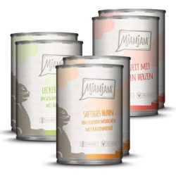 MjAMjAM Nassfutter Katze Adult, Mixpaket 6x400 g Mixpaket 1