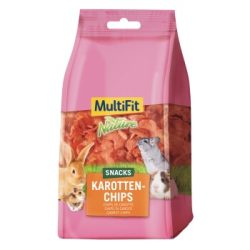 MultiFit Nature snacks Karottenchips 3x100 g