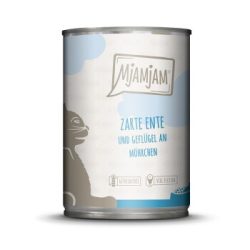 MjAMjAM Nassfutter Katze Adult Ente und Geflügel 6x400 g