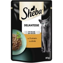 Sheba Delikatesse in Gelee Truthahn 28x85 g