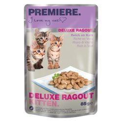 PREMIERE Deluxe Ragout Kitten Reich an Kalb 44x85 g