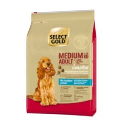 SELECT GOLD Sensitive Adult Medium mit Insekten-Protein-Mischung 4 kg