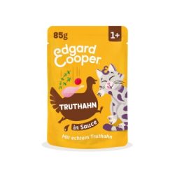 Edgard & Cooper Nassfutter Katze Adult in Sauce Truthahn 12x85 g