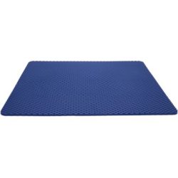 One Joy Matte für Katzensand mit Waben blau