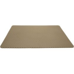 One Joy Matte für Katzensand mit Waben beige