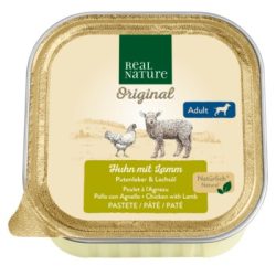 REAL NATURE Adult Lamm und Putenleber 17x100 g