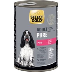 SELECT GOLD Pure Adult Pferd 12x400 g