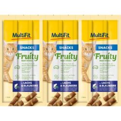 MultiFit Fruity Meat Sticks 7x8x5g
